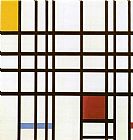 Piet Mondrian Composition with Red Yellow and Blue painting